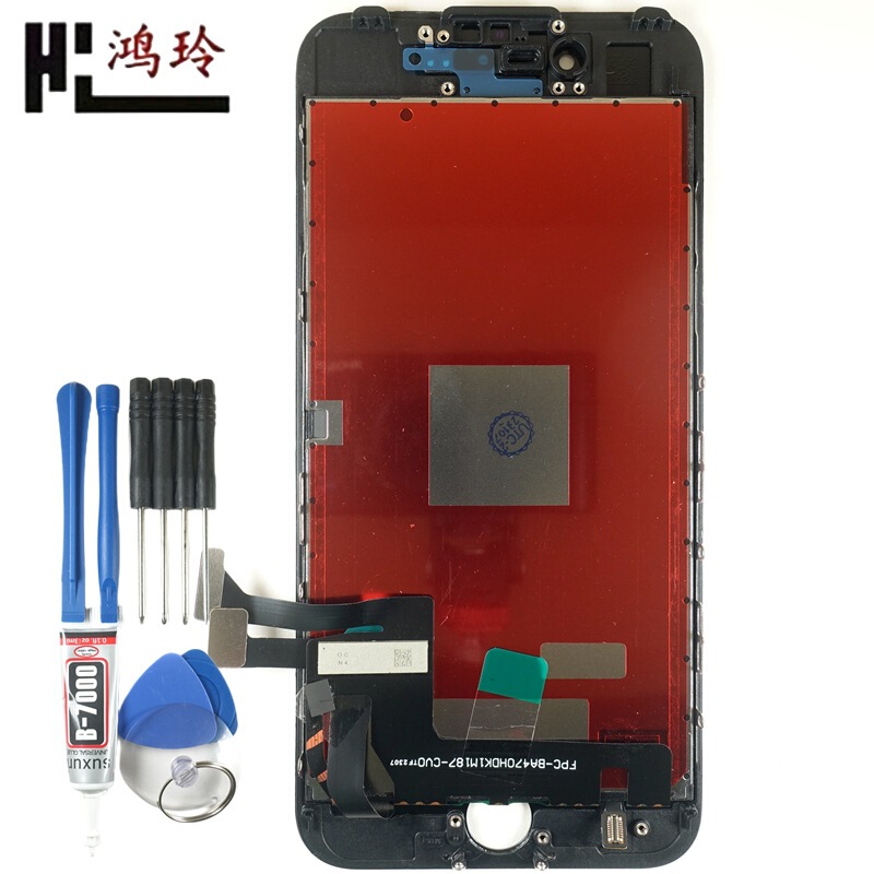 Hongling original suitable for Apple 7 generation mobile phone screen assembly iphone 7G LCD screen inside and outside integrated