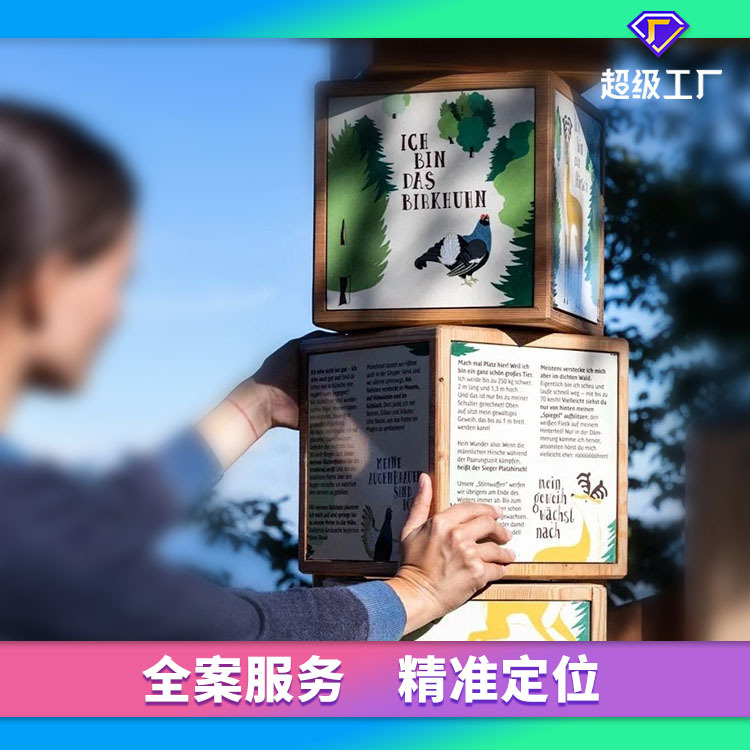 户外景区导视牌动物造型指示牌园区导向牌导视系统牌异形设计