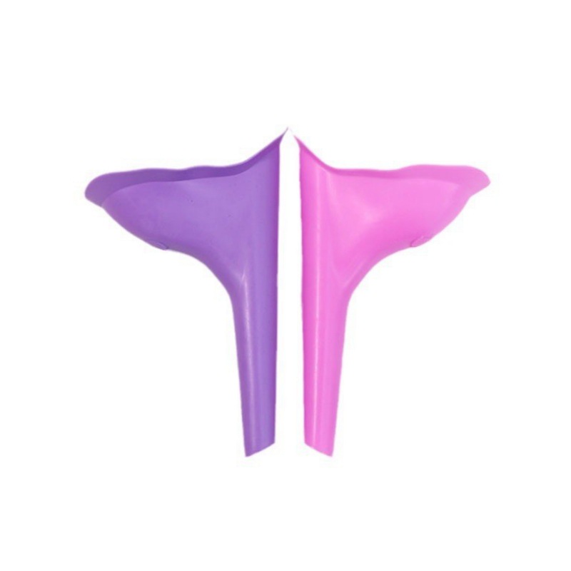 PiEZ 女士小便器、女性站立式小便器、接便器 紫色24g