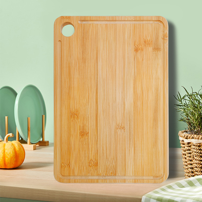 新款家用高山天然楠竹水槽双面菜板粘板切菜板厨房实木案板代发
