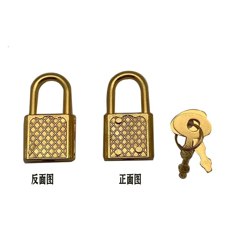 Мини-замок Xinmao Type C зеленая античная медь