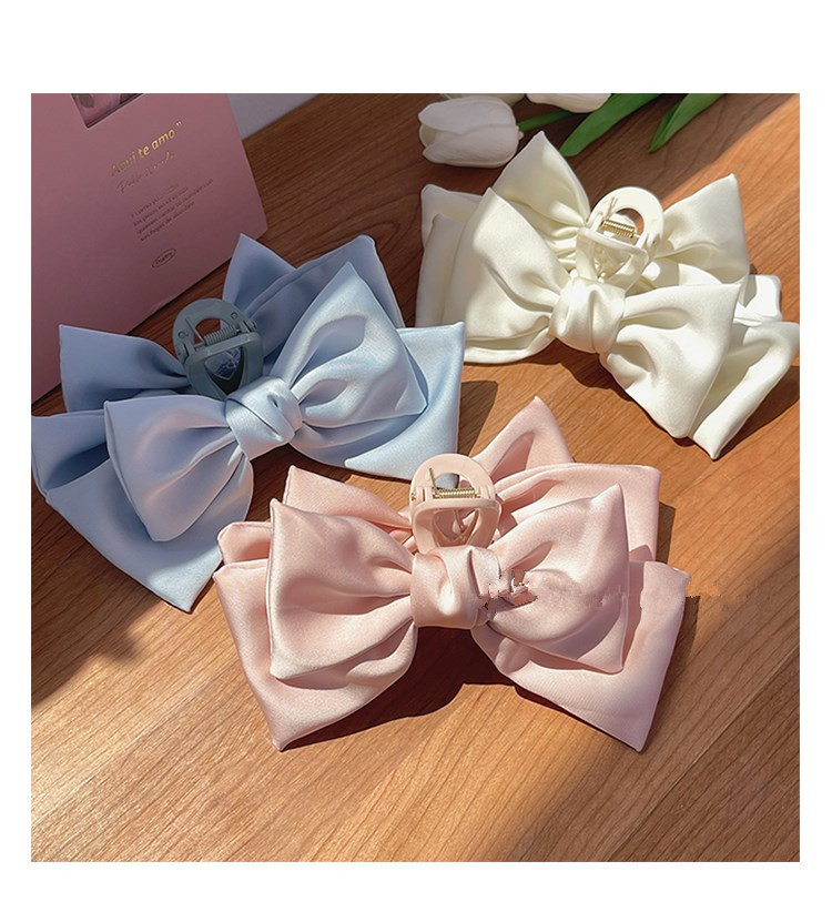 Women's Sweet Bow Knot Arylic Cloth Hair Claws display picture 7