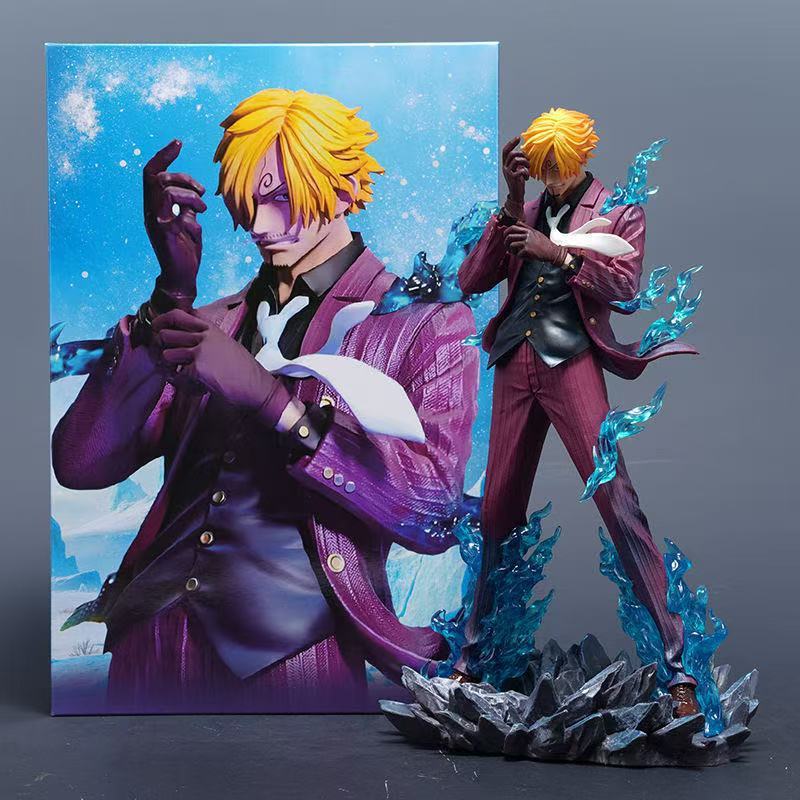 ワンピースGK天絵爆気山治香克特効シーンモデル置物箱入りフィギュア|undefined