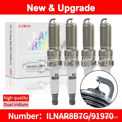 Cross-Border Wholesale of High-Quality Dual Iridium Spark Plugs Suitable for Emgrand Encore 1.5T/Haval H5 (Minimum Order of 4 Pieces) (Alışdırma şamı (Sveçalar))