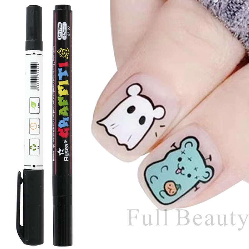 2022 cross-border new nail art brush tool DIY nail art quick drying graffiti brush nail art tools wholesale nail