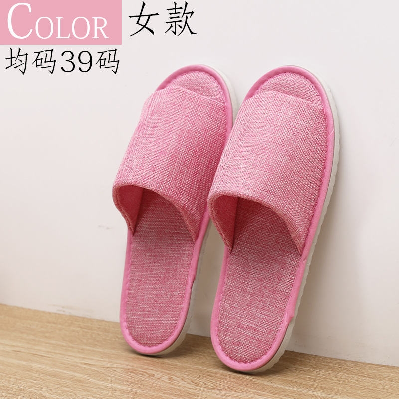 Hotel, hotel, suministros para casas de familia, pantuflas desechables, engrosamiento, hospitalidad, hogar, salón de belleza, arrastre de lana de coral especial