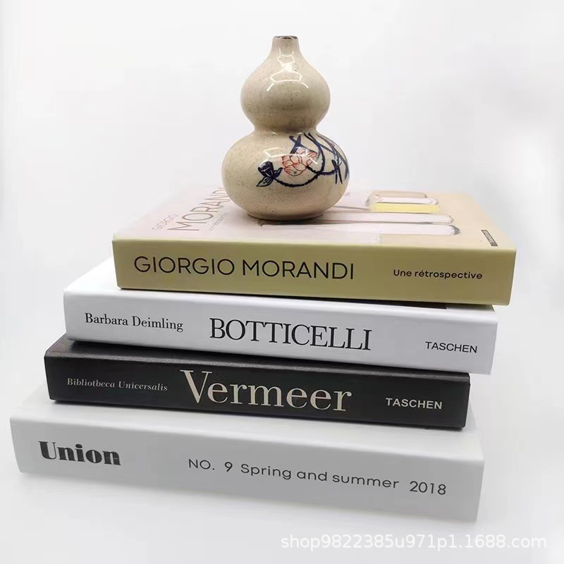 Nordic moderno libro falso plegable Inglés simulación libro accesorios de decoración libro Hotel hogar suave decoración libro
