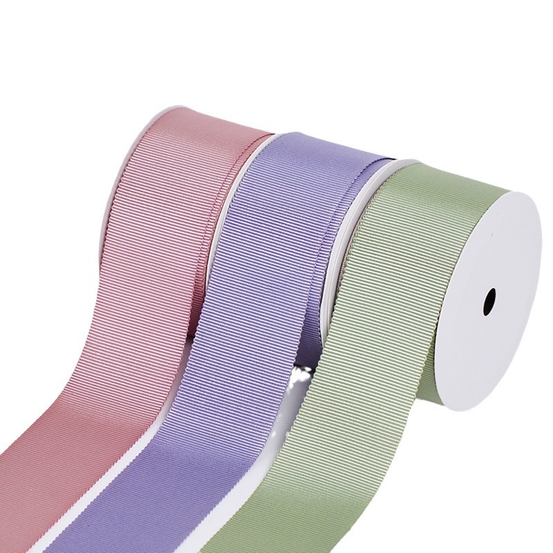 3,8 cm de ancho de poliéster cinturón de sombrero DIY Flor de embalaje de regalo accesorios de borde de la ropa engrosada cinta de poliéster cinturón de sombrero