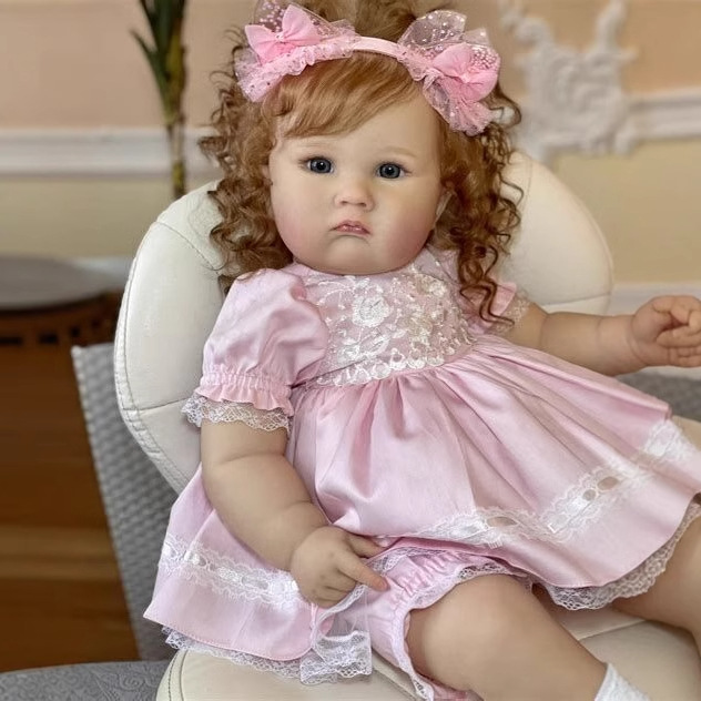 Npk60cm simulación niña bebé Charlotte reborn muñeca transfronteriza e-commerce suministro de una sola pieza de entrega