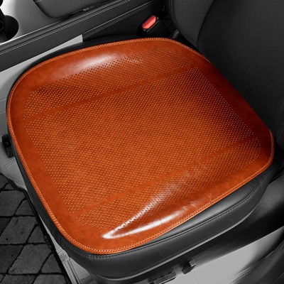 Lexus ES200/ES300h Special Car Summer Seat Cushions RX350h/NX260/CT/RZ Seat Covers (Seat cushion, seat cover) - type-a-oil-wax-leather-agate-red-front-seat-cover