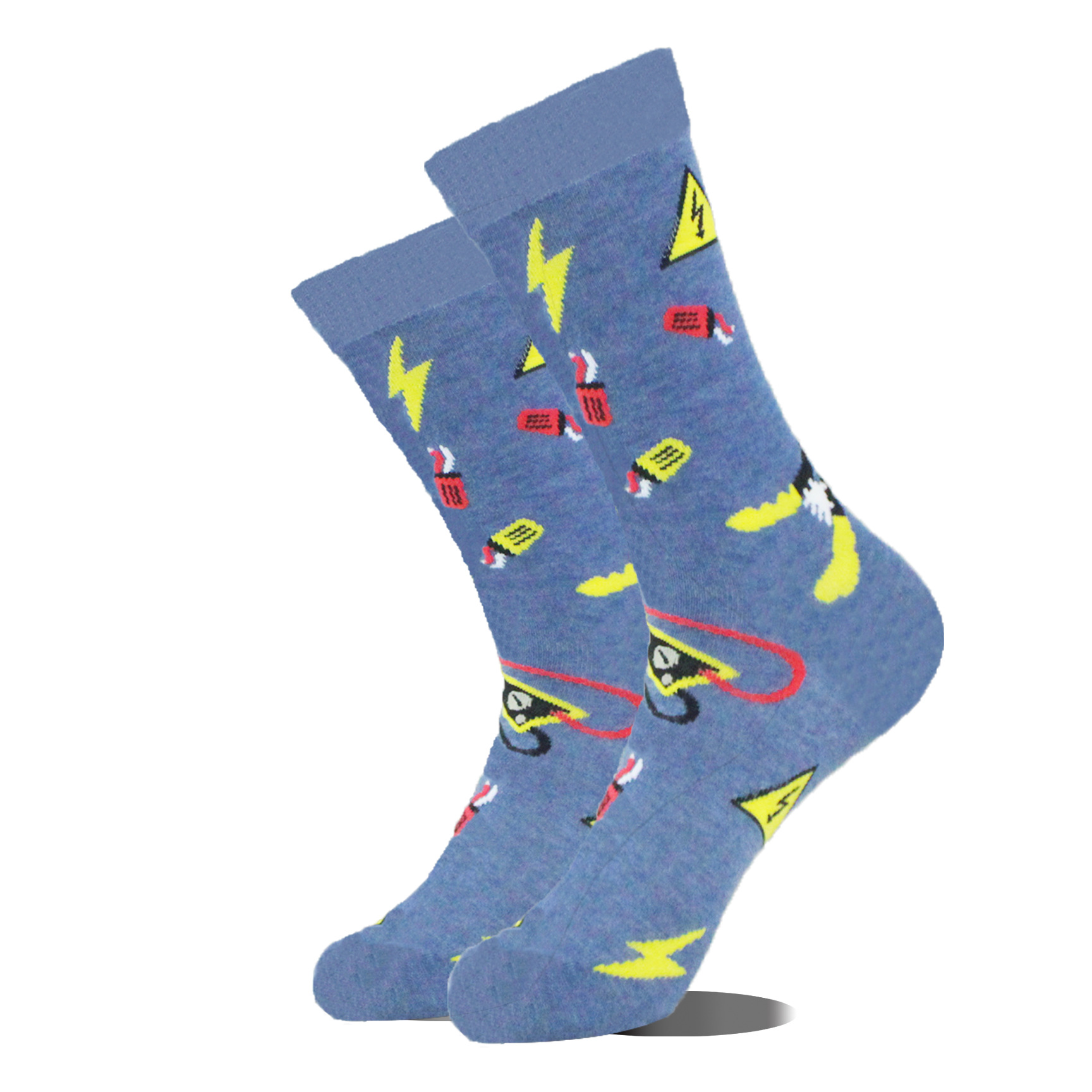 Comercio exterior calcetines de moda transfronterizos calcetines de algodón de media pantorrilla para hombres populares calcetines de moda de tema de serie de vida animal al por mayor