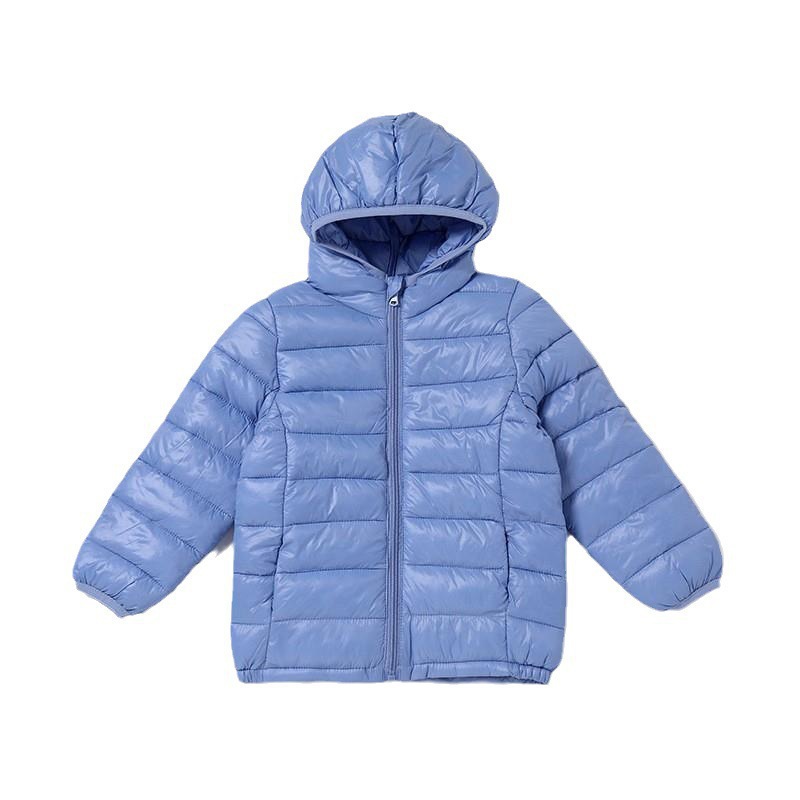 Chaqueta de plumón ligera y corta para niños mayores, estilo 2025, abrigo de plumón para otoño e invierno, ropa exterior para bebés.