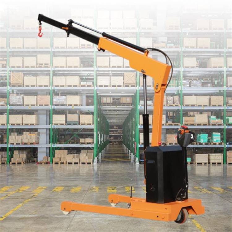 电动液压车载吊机随车吊1吨2吨移动式小型搬运车升降机220v