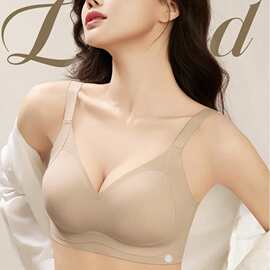 婷婷587#时尚亲肤固定手掌中厚杯内衣M-2XL无痕舒适尾货文胸批发
