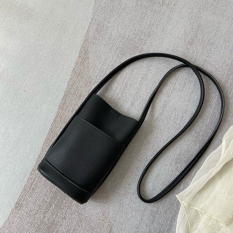 Shoulder bag for leisure, cute small one-shoulder bag, Korean style
