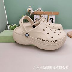 新しい厚底ベイヤクラウドホールシューズ、厚底、耐摩耗性、通気性、滑り止め、夏のビーチサンダル、卸売可能