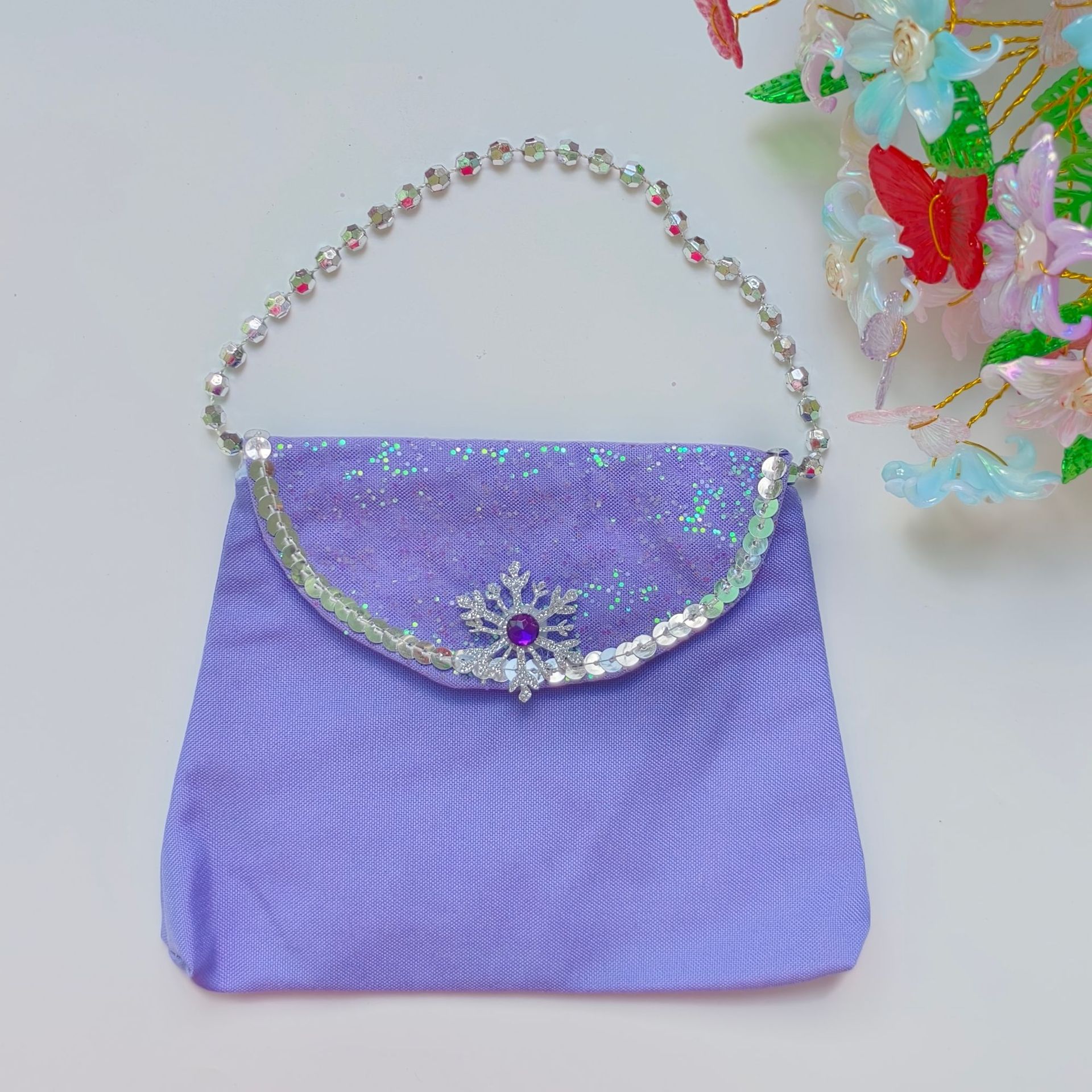 보라색(눈송이와 다이아몬드)