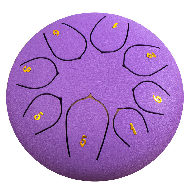 Comercio exterior transfronterizo tambor etéreo 6 / 8 / 10 / 12 pulgadas 15 tonos tambor de niños olvidar tambor de preocupación tambor de disco adulto tambor etéreo