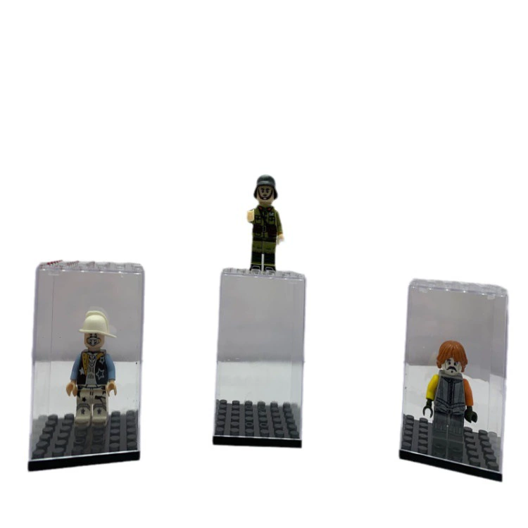 Lego, конструктор, деревянный человечек, минифигурки с аксессуарами, подставка, система хранения, игрушка, мелкие детали