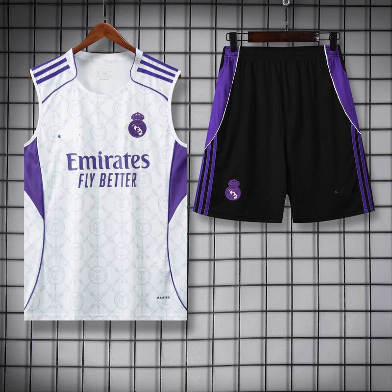 Real Madrid Football Training Vest, Paris Corinthians Team Uniform, Barcelona Jersey T-Shirt, Direct Sales from Barcelona Factory