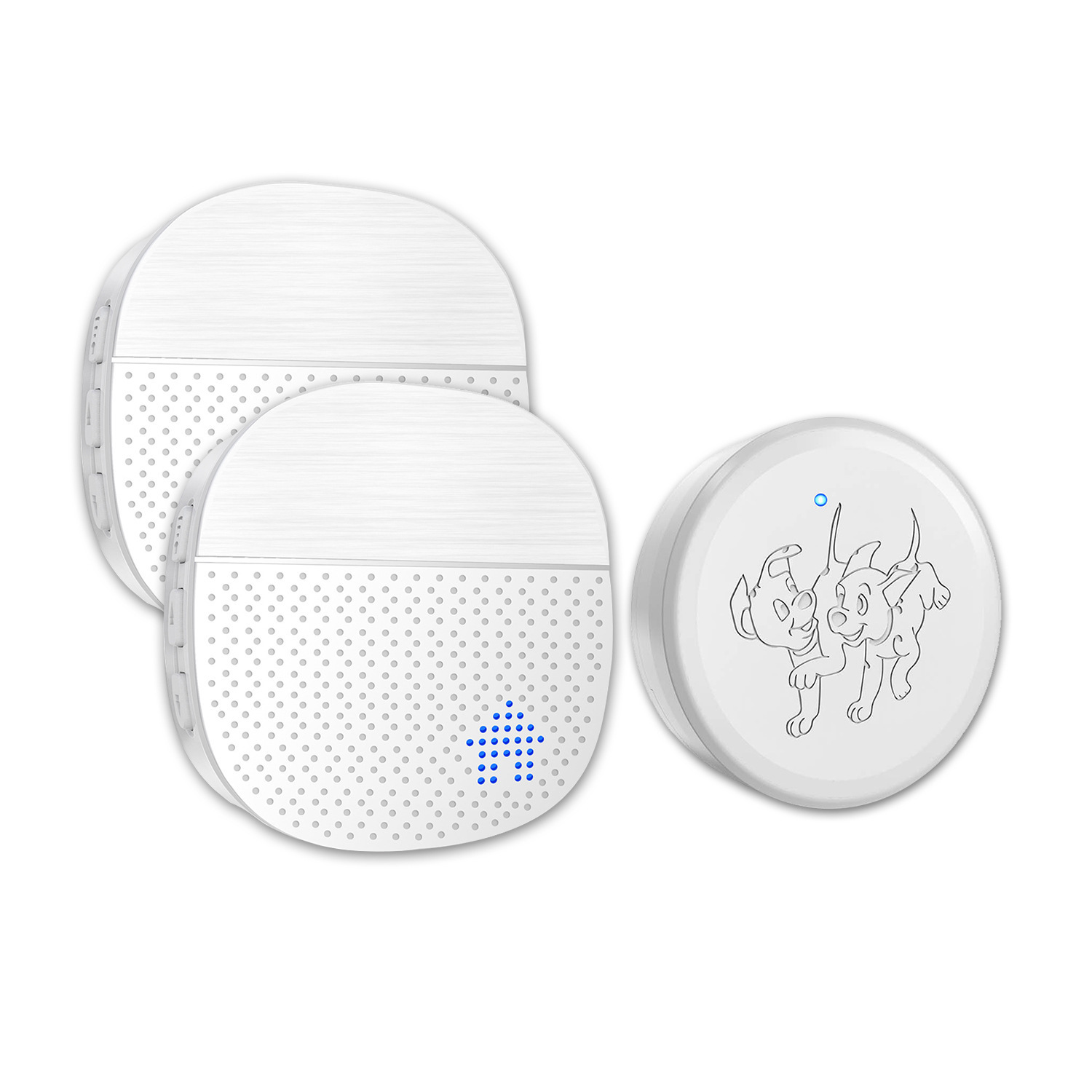 1 송신기 + 2 수신기 (흰색)