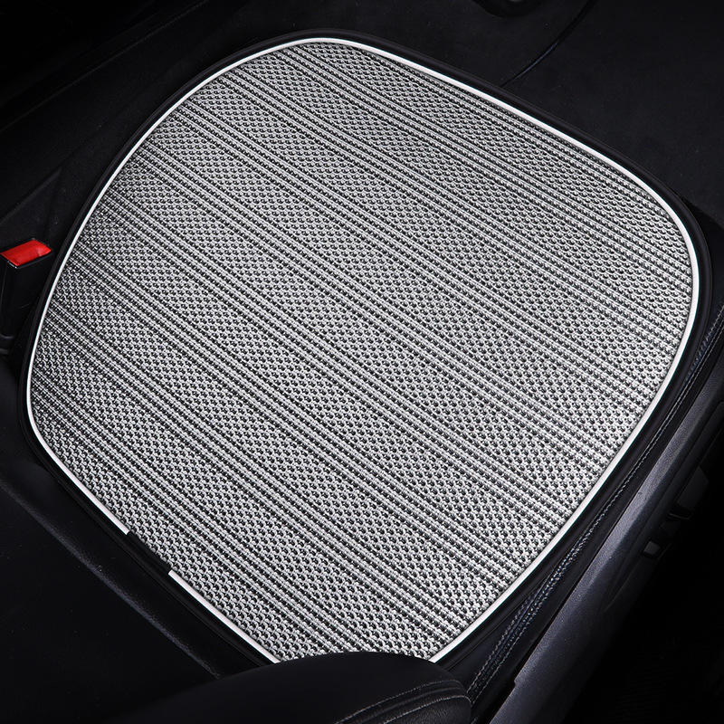 汽车坐垫夏季凉垫单片冰丝透气防滑三件套车坐垫四季通用厂家直销
