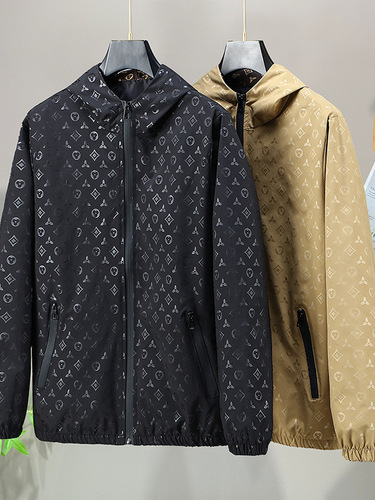 2025 Spring Collection New Men's Thin-Fashion Outerwear, Stylish Youth Jacket, Men's Sun Protection Hooded Sweatshirt for Boys