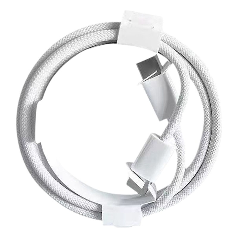 Cable de Carga para iPhone Apple 17, Cable de Datos para 16 Pro Max, Cable Trenzado para Cargador de 15 Plus, 60W