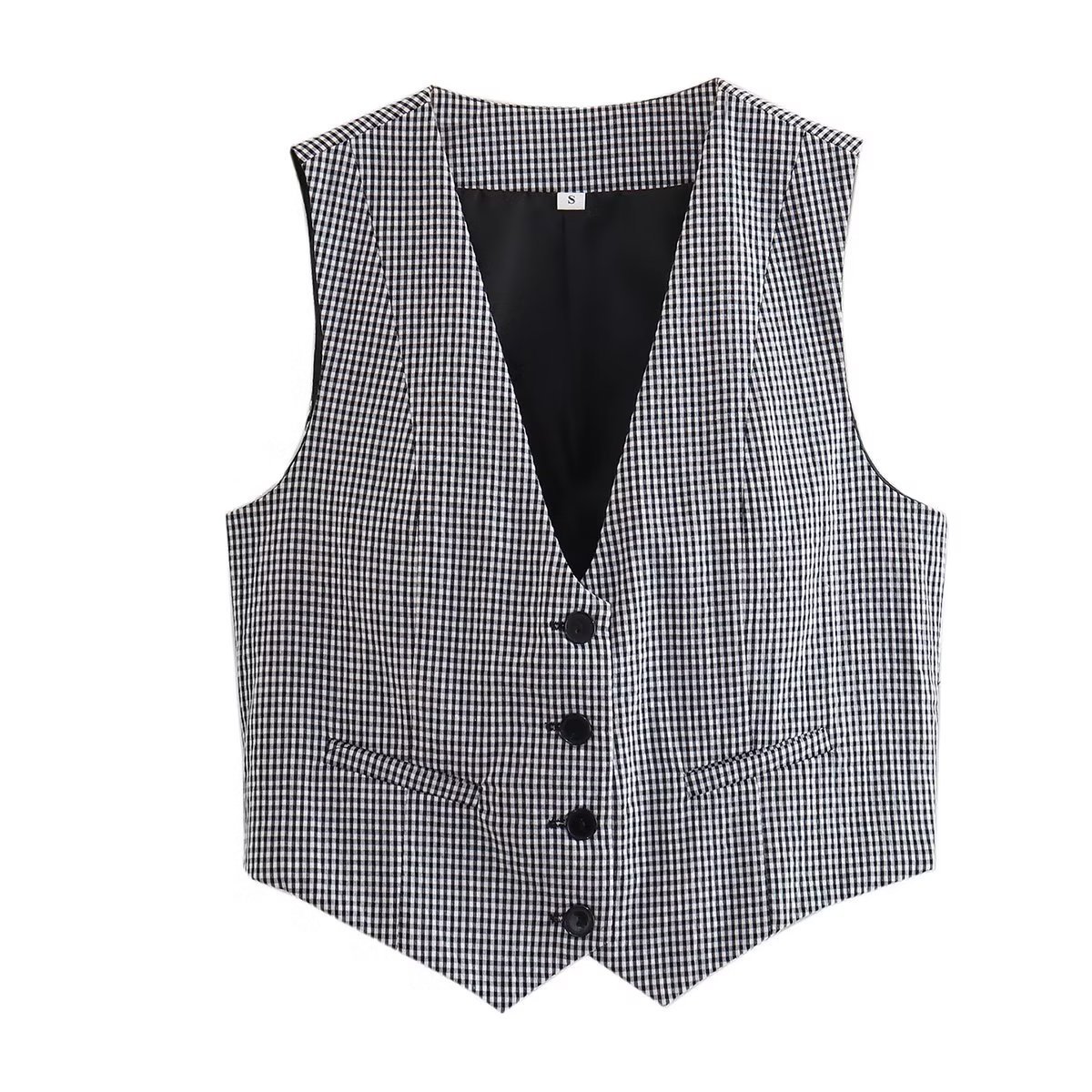 Women's Streetwear Solid Color Vest display picture 3