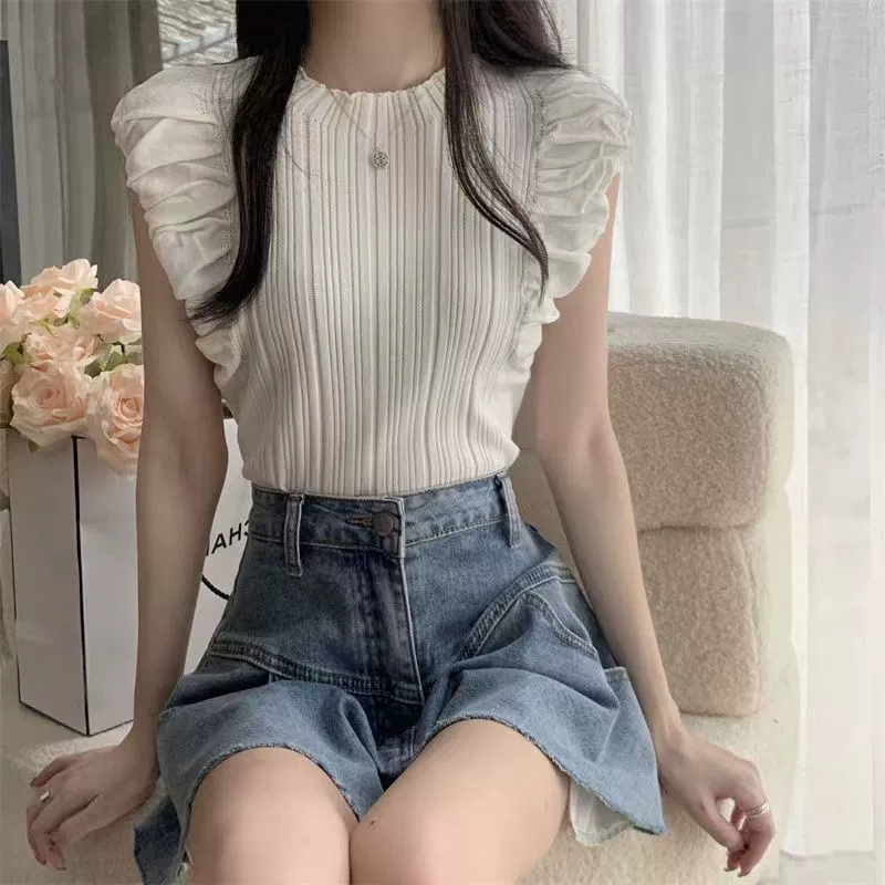 Лето с короткими рукавами для женщин