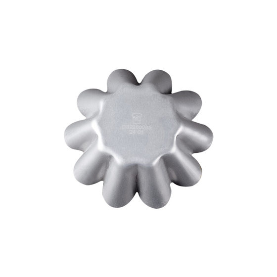 Sanneng Baking Utensils DS 2260065 Small Flower-shaped Cake Mold Anode Pudding Mold Non-stick Egg Tart Mold Baking