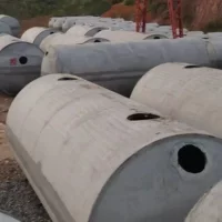 Завод по производству готовых изделий из железобетона, формат огнестойкого бассейна, извести, цемента, трех сборных септиков, строительный бетонный резервуар.