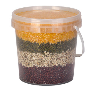 Metasequoia food grade transparent barrel 1-25L pickled pickle barrel sauce barrel sealed bean curd plastic packaging barrel