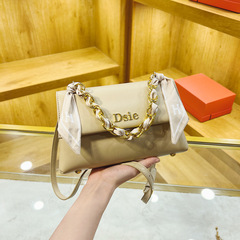 高級感女包包2024新款潮時尚女士單肩包休閒斜挎小方包百搭個性女