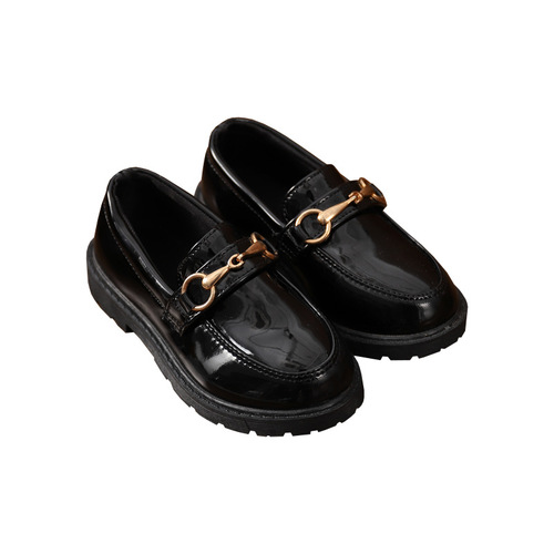 Children's suit leather shoes, male British student performance shoes, Korean style spring and autumn PU round toe performance catwalk small leather shoes