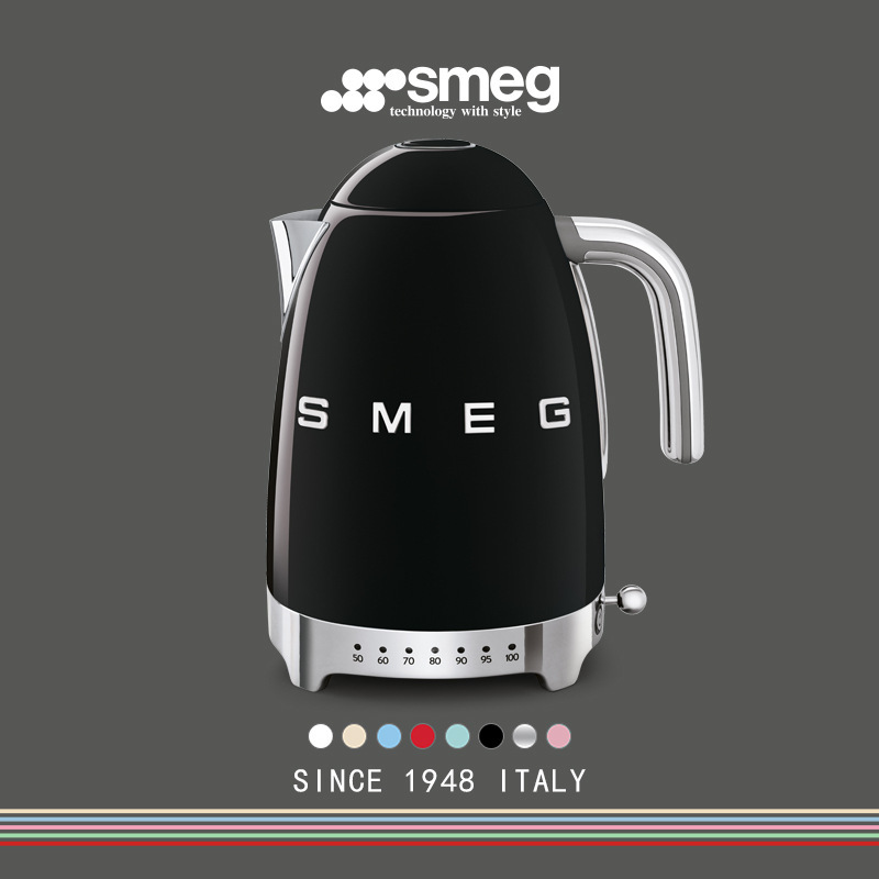 現物ヨーロッパ規格イタリアSMEGレトロ電気ポットお茶7段温度家庭用プレゼント|undefined