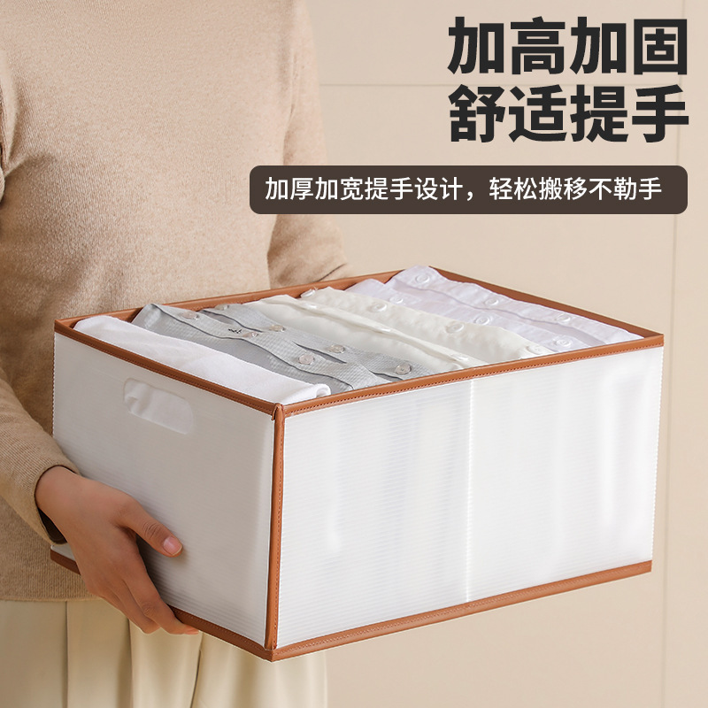 新しい PP ボード収納ボックス多機能折りたたみ収納ボックス家庭用衣類収納衣類ボックス工場卸売|undefined