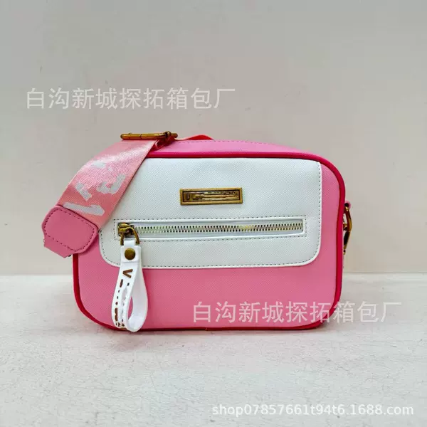 Pink with white