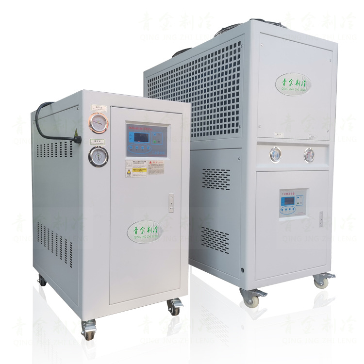 福建厦门工业水冷式冷水机组中央供料塑机辅机降温风冷工业冷却机