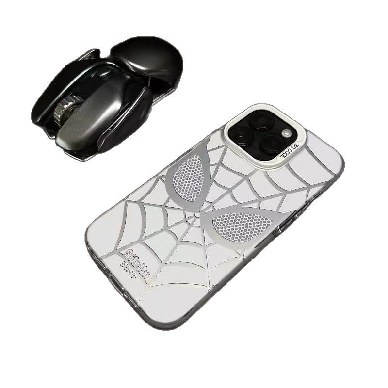 Funda para teléfono móvil iphone16pro para Europa y América Apple 15/14 personalidad 13promax nueva carcasa de aire de 12 yuanes 11