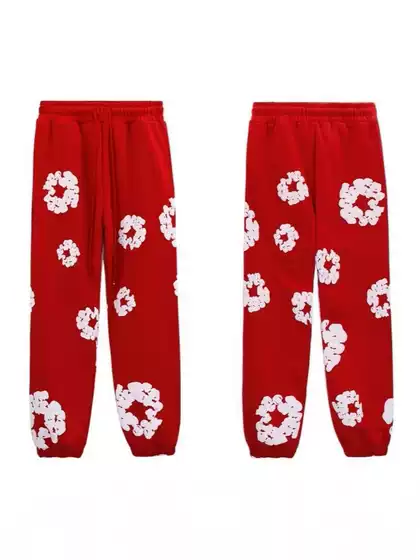 Amazon Aliexpress Supply American Trendy Brand High Street 3D Printed Hooded Men's Fashion Versatile Pants