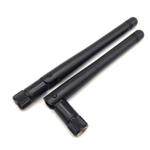 2.4G小折叠胶套 3DBI WiFi 路由器全向橡皮套天线433/868/915胶棒