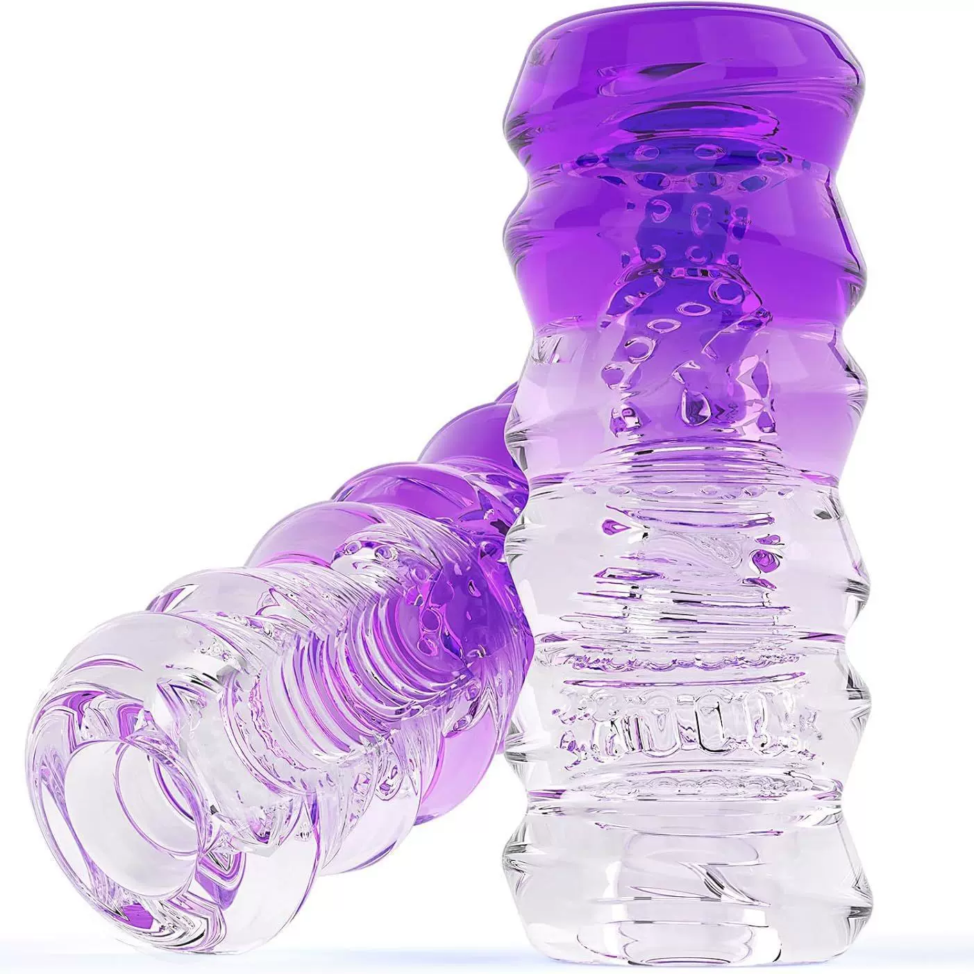 飞机蛋透明渐变飞机杯男用便携阴茎训练自慰器成人情趣性用品玩具