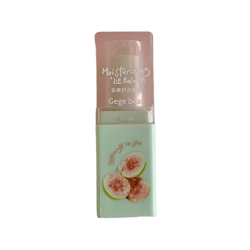 Gege bear, set de protección labial tierna y moisturizante, lipstick sin color, humectante, maquillaje de belleza transfronterizo.