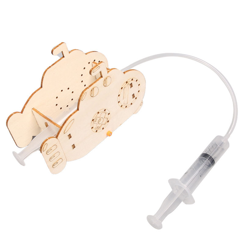 Submarino casero DIY artesanía tecnología pequeña fabricación estem clase artesanía ciencia pequeña bolsa de materiales experimentales