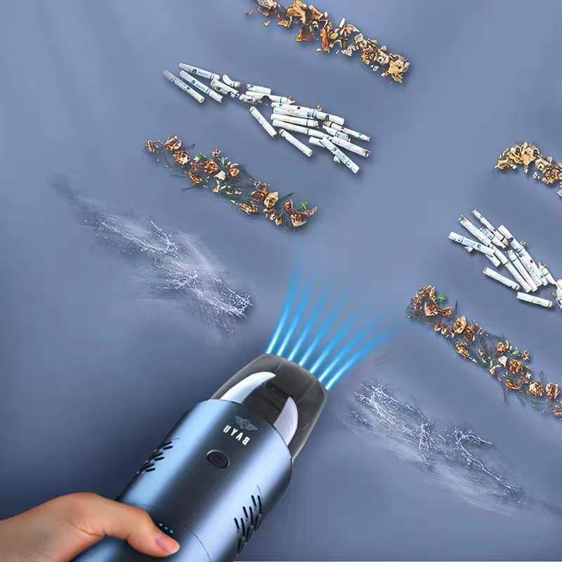 百羽无线车载吸尘器便携式充电车用家用手持神器小型大功率大吸力