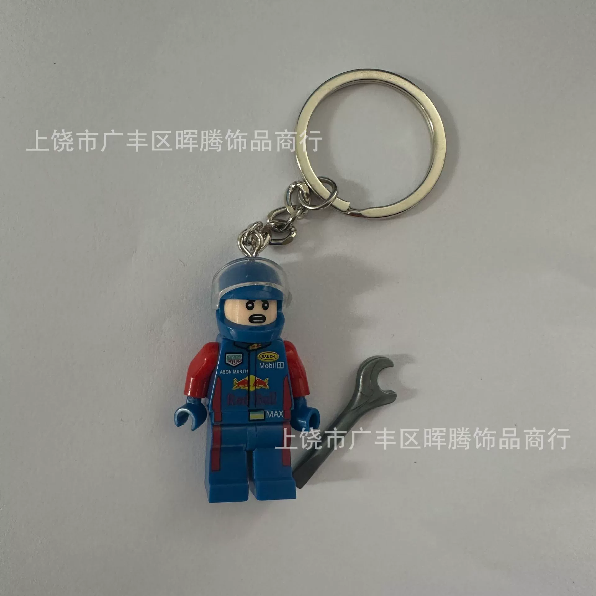 Игрушка-конструктор, брелок, детская акула, Marvel, Человек-паук, Бэтмен