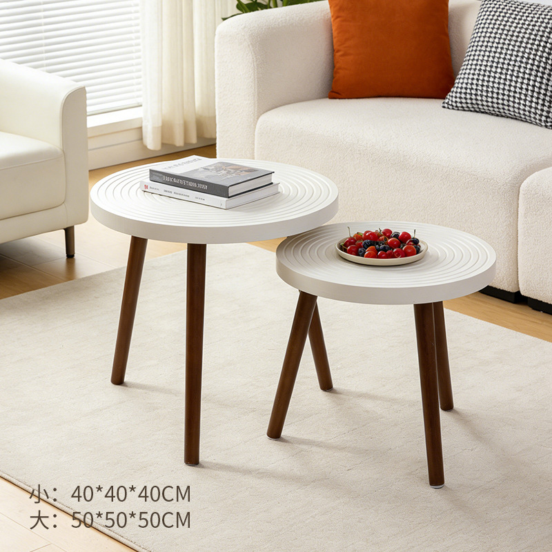 Diseño arqueado sensación de modelado minimalista estilo de madera sólida estaca de madera creativa de la sala de estar ventana de comedor atmósfera sensación de muelle