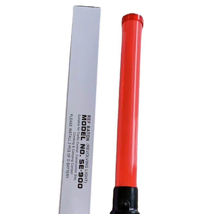 교통 배턴 led 플래시 스틱 다기능 글로우 스틱 54cm 최고 조명 안전 경고등