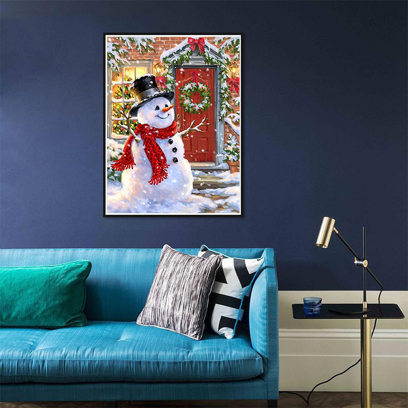 Pintura de diamantes 5D con diseño de animales y paisajes, pegatinas de diamantes hechas a mano, repletas de diamantes, decoración DIY para el hogar, para sala de estar, dormitorio y entrada.